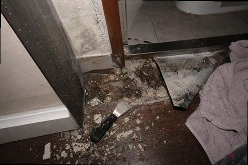 관악구 누수탐지 천장 누수 흔적과 배관 구조를 비교하는 점검 모습