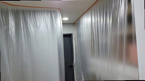 금천구 누수탐지 수도계량기와 욕실 바닥 누수 발생 지점을 비교한 안내 이미지