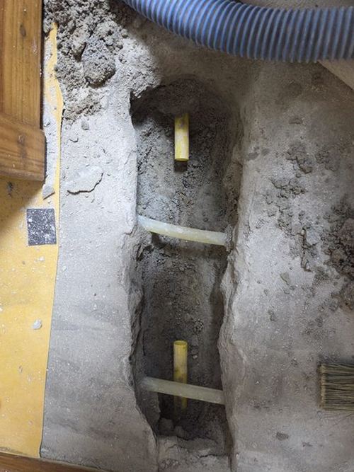 누수탐지 누수 검사에 사용하는 탐지 장비 현장