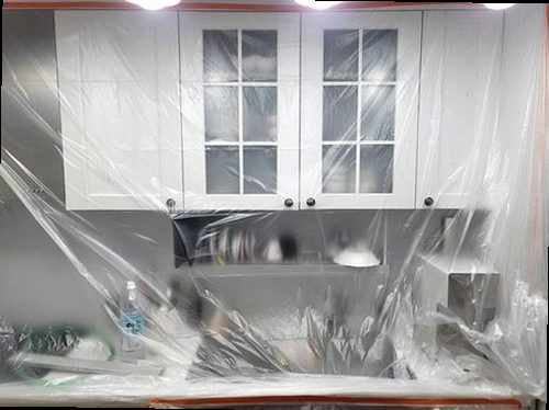 연천 누수탐지 수도계량기 별침과 보일러 배관을 점검하는 모습
