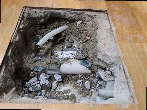 강화군 누수탐지 수도계량기와 보일러 배관을 확인하는 누수 점검 현장