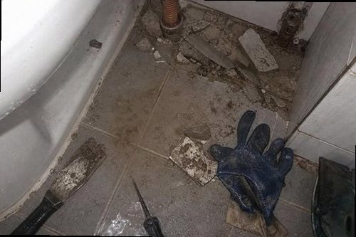 누수탐지 욕실 천장 얼룩과 타일 줄눈을 확인하는 누수 점검 현장
